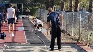 Riley vs Murrieta Valley  110 hurdles, 300 hurdles and triple jump PR 38'7