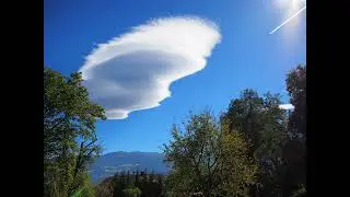 Time Lapse of a Lenticular Cloud over the Inn Valley