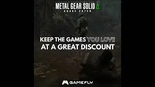 GameFly Video Game Rentals -Metal Gear Solid Delta - sqrl - Rent Your Games and Save #metalgearsolid