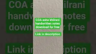 COA important topics and questions #rgpvexam #rgpvcollegenotes #rgpvshorts #ashakhilrani
