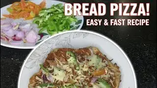 Bread pizze recipee !! ❤️❤️