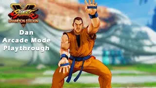 Street Fighter V CE Arcade Mode Playthrough Dan SF Alpha Path