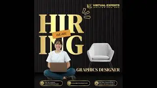 #NowHiring #GraphicDesigner #DesignJobs #SanJoseAntique #VirtualExpertsPH #BPOCareers