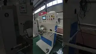 butyl rubber production line #machine #rubberparts #rubber #winding #rubbermolding