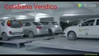 Sem Stress! No Jap&atilde;o, rob&ocirc;s manobram carros em estacionamento com pouco espa&ccedil;o.