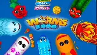 🐍Worms Zone: #33   Wormate.io Best Trolling Big worm Worms Zone.io #wormszone #HAMAJA GAMER