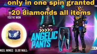new angelic wish event only in 20 diamonds all items grabbed in free fire