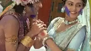 Krishna with Radha & Rukmini love pics