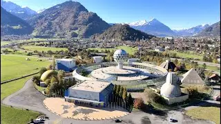 Mystische Atmosph&auml;re 🌌 im JungfrauPark Interlaken - DJI Mini 4 Pro