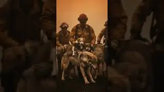 Firefighters rescue wolves #ai #real #rescue #viralshorts