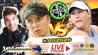 🎾 Elina Svitolina vs Mirra Andreeva • 4ta Ronda • Melbourne • EN VIVO • COMENTAMOS • #YAQTENNIS