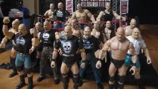 WWE WWF STONE COLD STEVE AUSTIN FIGURE COLLECTION!