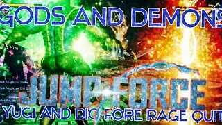 demi god combos in jumpforce. yugi and dio force rage quits.