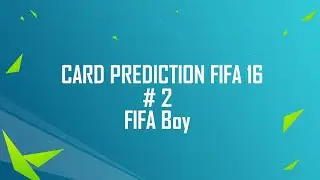 CARD PREDICTION FIFA 16 #2 (Silva,Gimenez,Kondogbia,Hulk,Soriano)