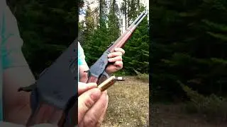 ✅out Winchester model 1892 44 mag caliber quick change from rifle to mares 🦵and flip #youtubeshorts
