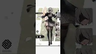 2B Is Ready for a Mission - Nikke X Nier