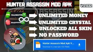 Download Hunter Assassin Mod Apk Terbaru 2025 Version 2.032 | Unlimited Money & Crystal
