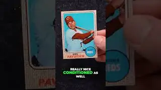 Открываю винтажный набор карточек Topps 1968 года стоимостью 2500 долларов, в котором я пытаюсь з...