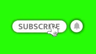 New Green Screen Intro Youtube Subscribe Button and Bell Notification
