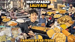 AMAZING RAMADAN STREET FOOD IN MUSTAFABAD LALIYANI- FAMOUS IFTAR ITEMS