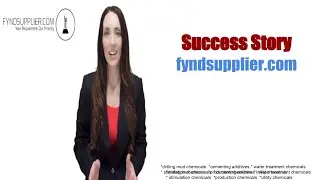 Success Story of Fyndsupplier #chemical #procurement