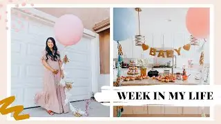 WEEK IN MY LIFE | 20 week ultrasound & gender reveal party! ✨