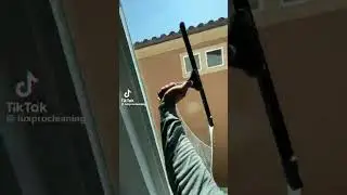 Satisfying video #asmr #cleaning #windowcleaning #windows