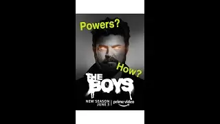 Billy Butcher's Powers in The Boys Season 3 #Shorts