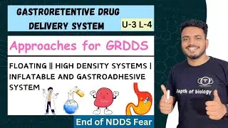 Approaches for GRDDS | Floating || High density systems | inflatable and gastroadhesive system #NDDS
