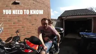 Taking your child on the back of your motorcycle