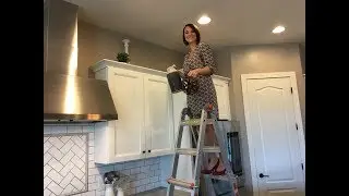 Decorating Above Cabinets - Tuesday Design Tips
