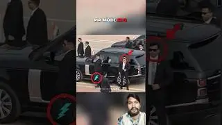 Inside Modi's Z Security 🥷 Bodyguard Tactics EXPOSED #pmmodi #viralvideo