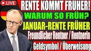 Rente kommt fr&uuml;her! | Rentenzahlung Januar 2026 erkl&auml;rt | &Uuml;berraschung f&uuml;r Millionen Rentner