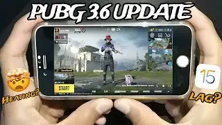iPhone 7 pubg 3.6 update test😍| IOS 15 pubg test🥵 | PUBG MOBILE