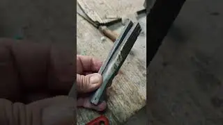 How to make a knife from a horn (Italy) #pattadese #coltello #knives #knife