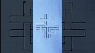 drawing 3d grid paper #grid #griddrawing #design #shorts #art #fyp #3d #3dart #drawing #line #lines