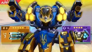 Aegis + Overdriver 8 | Unstoppable Firepower! | Mech Arena