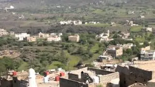 تصوير رائع من على برج قرية دقم الغراب دبع الخارج
