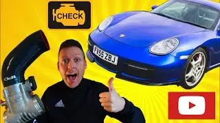 Установка коллектора IPD и дроссельной заслонки GT3, часть 2 😎 Видеоблог о Porsche 987 Boxster и ...
