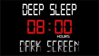 Deep sleep relaxing music 8 Hours (Dark screen/Oled display)