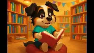 📚🐶 Reading Is Fun | Watson&rsquo;s Learning Song for Kids 🎶✨