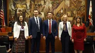 New Burbank City Council Holiday Greeting 2022