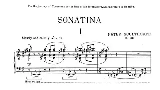 Peter Sculthorpe - Piano Sonatina [with score]