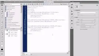 Создание кнопки в ActionScript 3.0. Часть 3.mp4