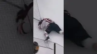 Crazy NHL Check #nhl #hockey #icehockey #wow #check #ouch