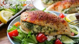 Cream Cheese Feta Stuffed Chicken - A Flavor Explosion!