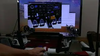 Dual Control Twin Engine Simulator Initial Flight Test