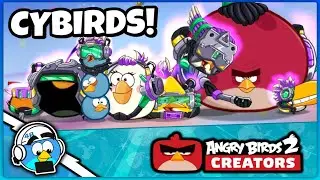 НАБОР ШЛЯПЫ CYBER BIRD! 👾 / Геймплей Angry Birds 2 (создатели AB2)
