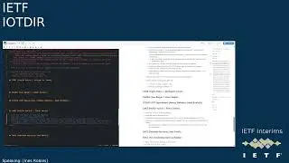 IETF interim: Internet of Things Directorate (IOTDIR) 2025-10-23 14:00