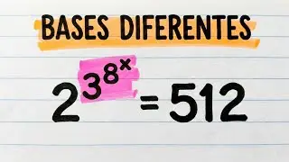 Uma Simples Equação Exponencial com Bases Diferentes